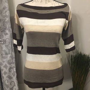 GAP Striped Top Size Medium